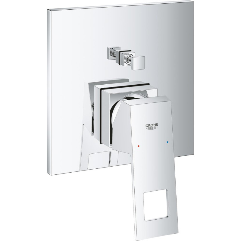 Смеситель Grohe Eurocube 24062000 для ванны с душем, хром