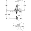 Смеситель Grohe Eurosmart 31787001 для кухонной мойки
