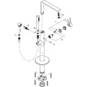 Смеситель Grohe Lineare New 23792001 напольный