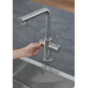 Смеситель Grohe Red II Duo 30325DC1 для кухонной мойки, с водонагревателем