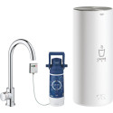 Смеситель Grohe Red II Mono 30080001 для кухонной мойки, с водонагревателем