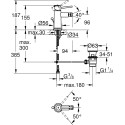 Смеситель Grohe Start Classic 23785000 для биде, хром