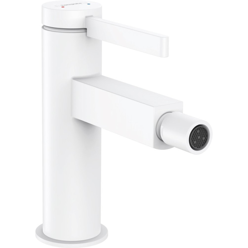 Смеситель Hansgrohe Finoris 76200700 для биде, матовый белый