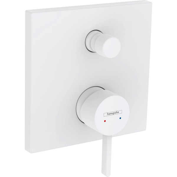 Смеситель Hansgrohe Finoris 76415700 для ванны с душем, матовый белый