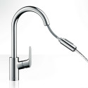 Смеситель Hansgrohe Focus M41 73895000 для кухонной мойки, хром