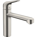 Смеситель Hansgrohe Focus M42 71806800 для кухонной мойки, сталь