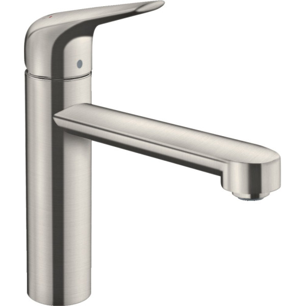 Смеситель Hansgrohe Focus M42 71806800 для кухонной мойки, сталь