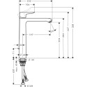 Смеситель Hansgrohe Metris 31184000 для раковины