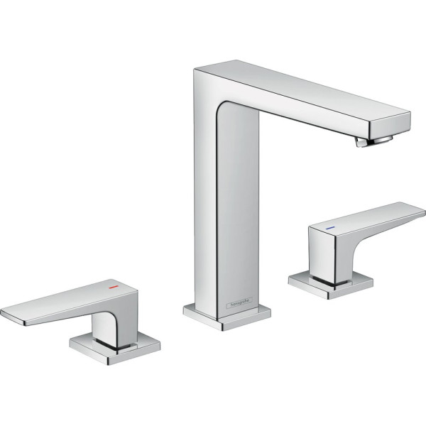 Смеситель Hansgrohe Metropol 32515000 для раковины с донным клапаном Push-Open