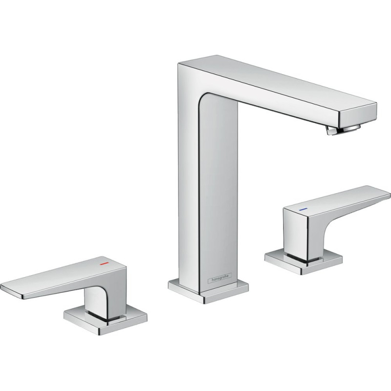 Смеситель Hansgrohe Metropol 32515000 для раковины с донным клапаном Push-Open