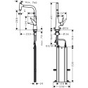 Смеситель Hansgrohe Talis Select M51 73853000 для кухонной мойки, хром