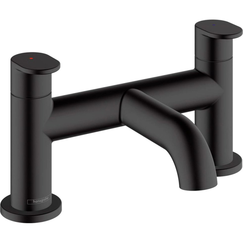 Смеситель Hansgrohe Vernis Blend 71442670 на борт ванны, черный