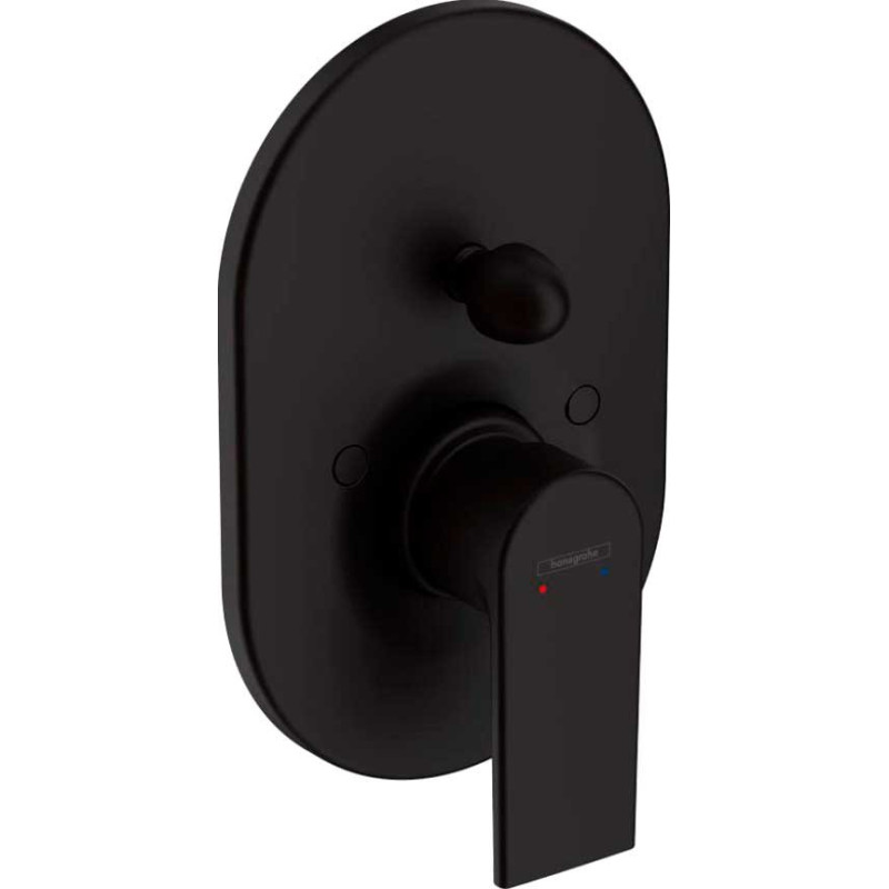 Смеситель Hansgrohe Vernis Blend 71449670 для ванны с душем, черный