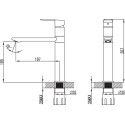 Смеситель IDDIS Edifice ED1BBSG05 для кухонной мойки
