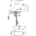 Смеситель IDDIS Leaf LEASB00I04 для биде