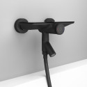 Смеситель IDDIS Shelfy SHEBLBTi02WA для ванны с душем, черный