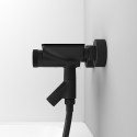 Смеситель IDDIS Shelfy SHEBLBTi02WA для ванны с душем, черный