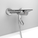Смеситель IDDIS Shelfy SHESBBTi02WA для ванны с душем, хром