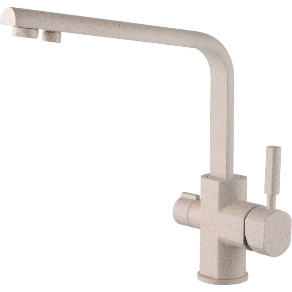 Смеситель Kaiser Decor 40144-8 для кухонной мойки, песочный