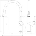 Смеситель Lemark Minima LM3850C для кухонной мойки
