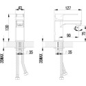 Смеситель Lemark plus Grace LM1506C для раковины