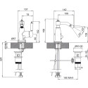 Смеситель Margaroli Classica RU1003AA01CR для биде