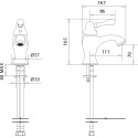Смеситель Migliore Maya ML.MAY-8913.CR для раковины, хром