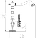 Смеситель Milacio Villena MC.509.SL для кухонной мойки