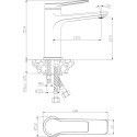 Смеситель Olive'S Asturia 30100AS для раковины