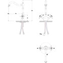 Смеситель Paulmark Essen Es226001-308 для кухонной мойки, черный