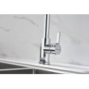 Смеситель Paulmark Halt Ha214021-CR для кухонной мойки, хром