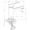 Смеситель Rossinka RS29 RS29-13 для раковины