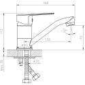 Смеситель Rossinka S S35-22 для раковины
