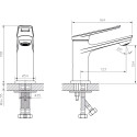 Смеситель Rush Socotra ST1235-11 для раковины