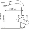 Смеситель Seaman Barcelone SSL-5383 Water для кухонной мойки
