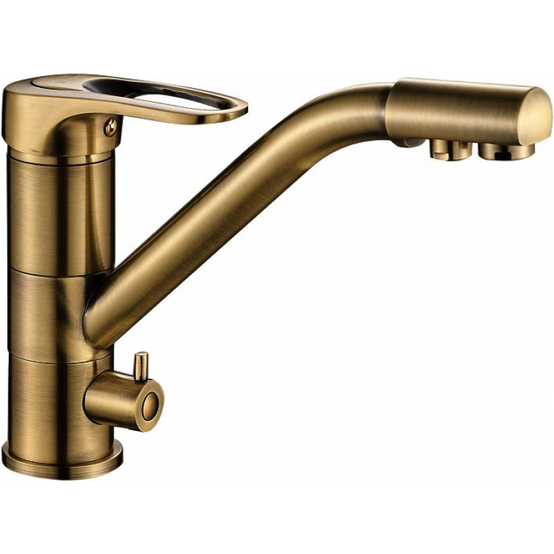 Смеситель Steel Hammer SH 321 BRONZE для кухонной мойки