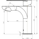 Смеситель Swedbe Vulcan 1110 для раковины