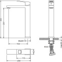 Смеситель Timo Briana 7111/03F для раковины, черный