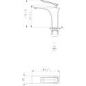 Смеситель Timo Helmi 4061/03F для раковины