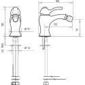 Смеситель Veragio Larutta VR.LRT-3620.CR для биде