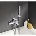 Смеситель VitrA Flo S A41937EXP для ванны с душем