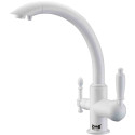 Смеситель Zorg Clean Water ZR 314 YF-33 white для кухонной мойки