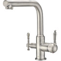 Смеситель Zorg Sanitary ZR 313 YF-33 SATIN для кухонной мойки