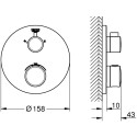 Термостат Grohe Grohtherm 24076000 для душа