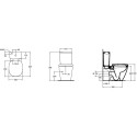 Унитаз-компакт Ideal Standard Connect AquaBlade E042901