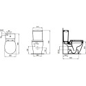 Унитаз-компакт Ideal Standard Connect Arc E803601