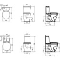 Унитаз-компакт Ideal Standard Connect Space E119601