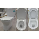 Унитаз-компакт Roca Leon 342649 + крышка-сиденье