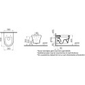 Унитаз подвесной VitrA Bella 4449B003-0101