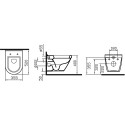 Унитаз подвесной VitrA S50 5318B003-0075 52 см